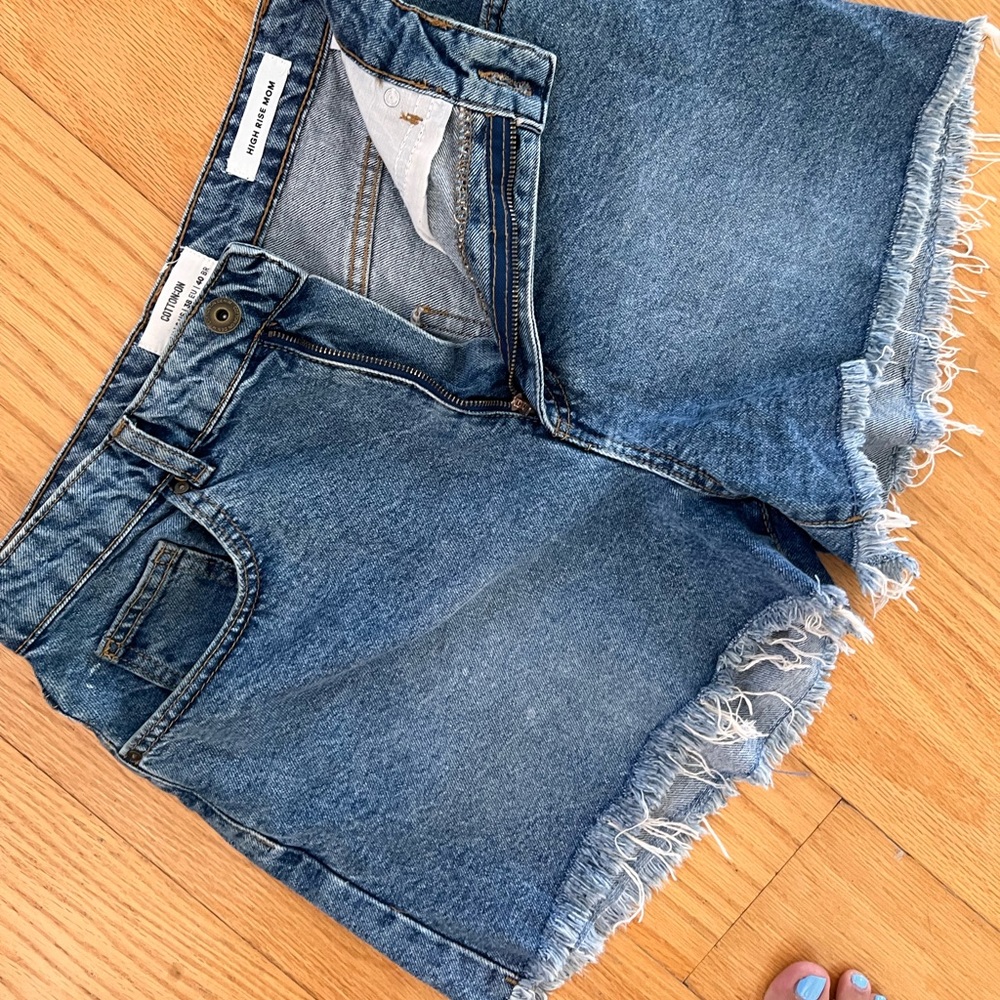 NEW cotton on denim shorts